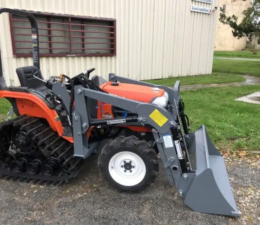 micro tracteur à chenilles